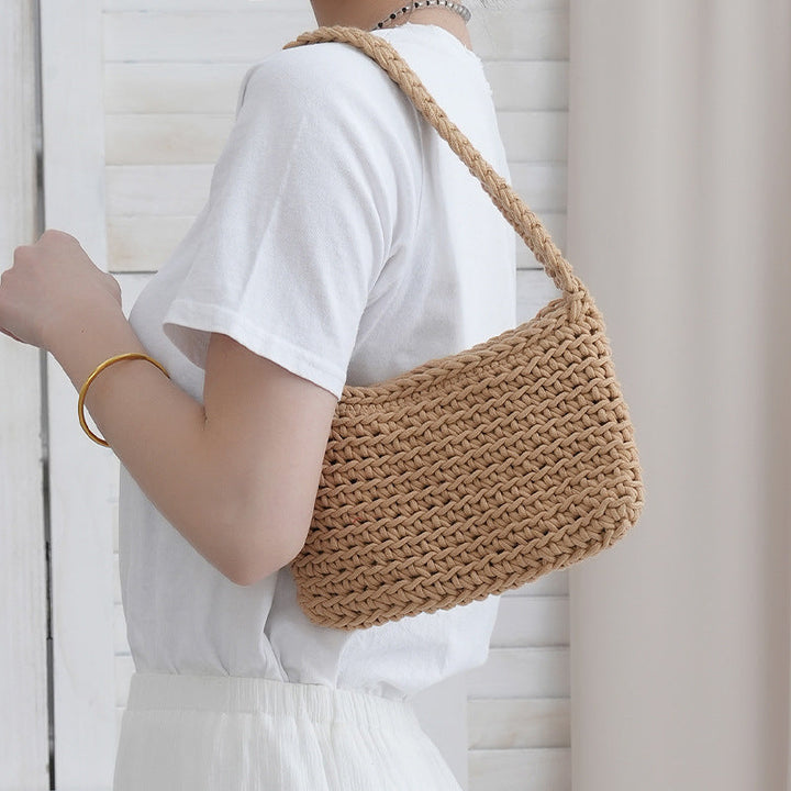 Handmade Shopping Bag Made of High-Quality Cotton Kalsten