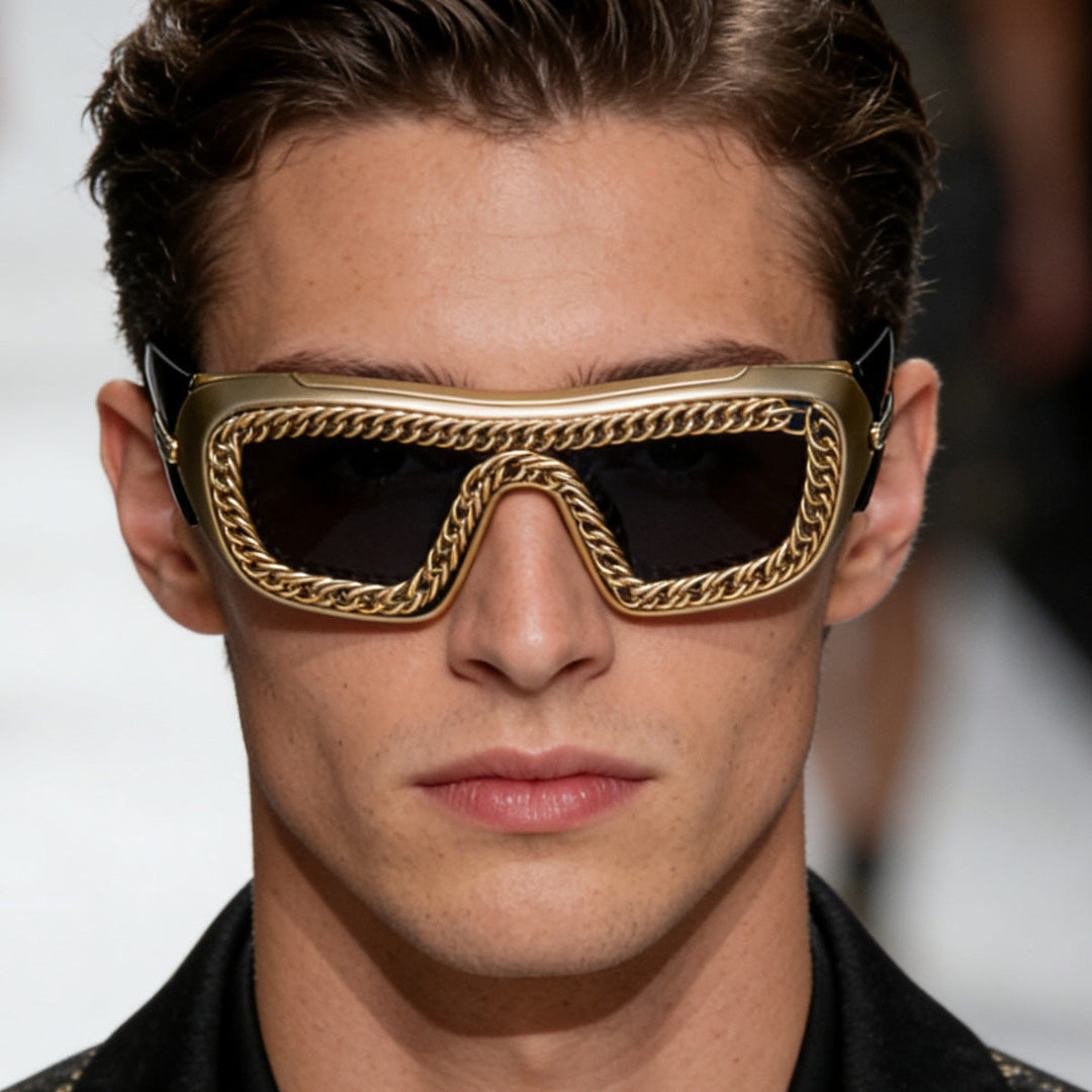 Women's sunglasses with unique chain frame Kalsten