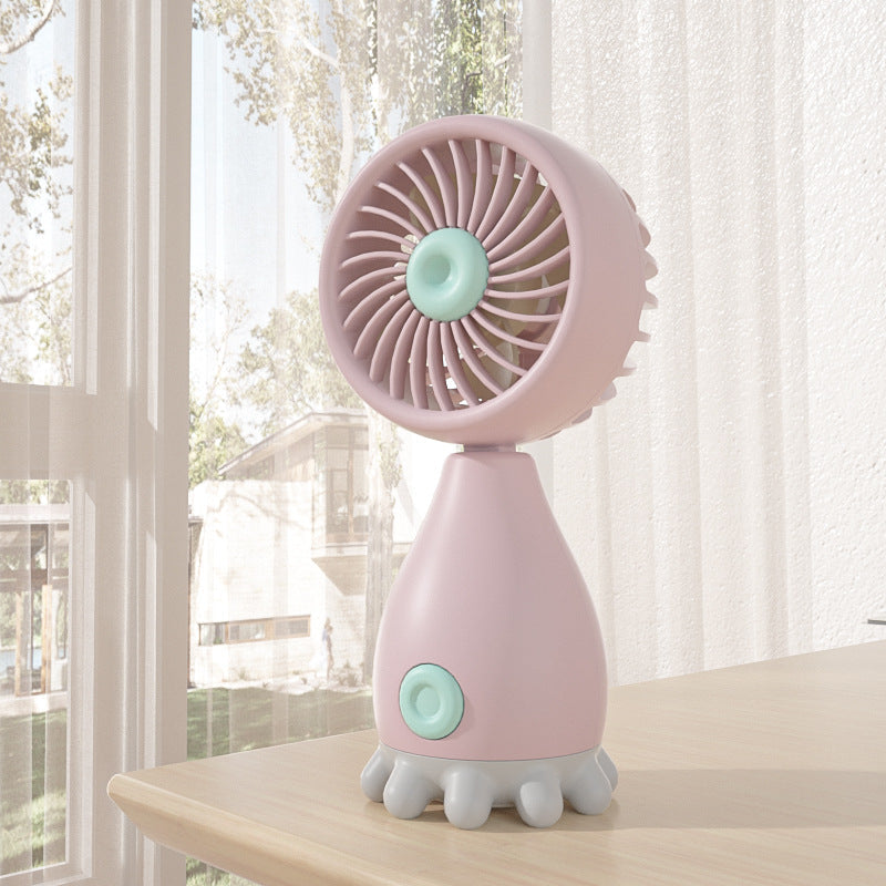 Unisex Handheld Fan with Flexible Tilt Angle Kalsten