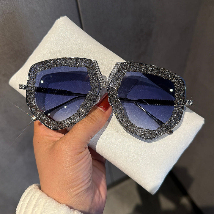 Ladies luxurious sunglasses with glamorous rhinestone frame Kalsten