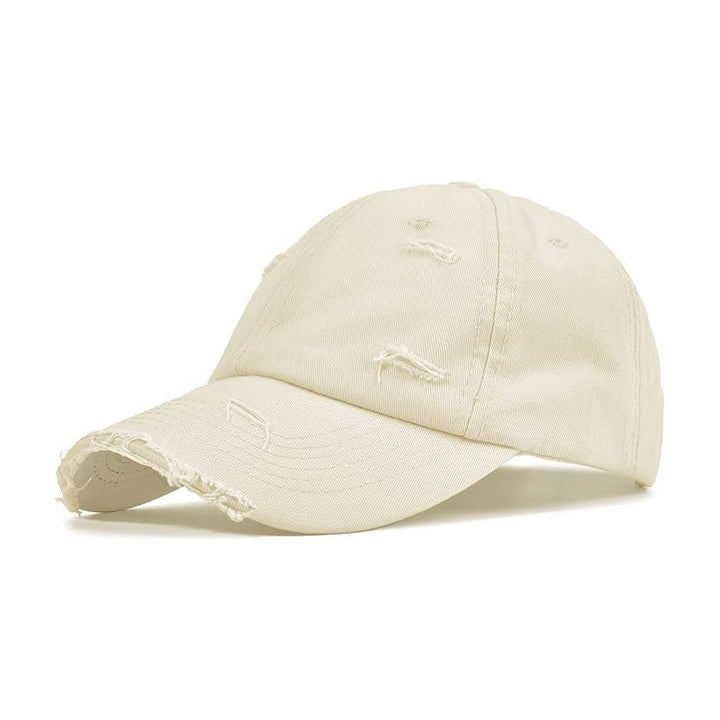 Women's fashionable baseball cap with destroyed look Kalsten