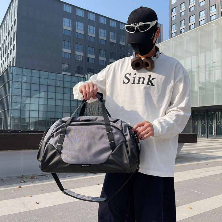 Sporty Weekend Duffel Bag with Multifunctional Compartments Kalsten