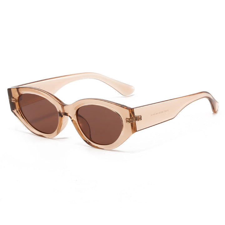Women Cat-Eye Sunglasses with modern, transparent frame and UV protection Kalsten