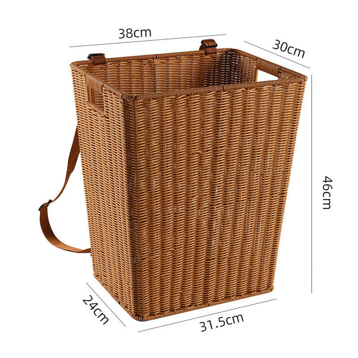 Handcrafted Woven Laundry Hamper Kalsten