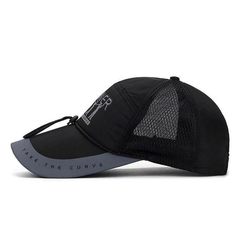 Women's Sporty Running Cap with Ventilation Mesh Kalsten