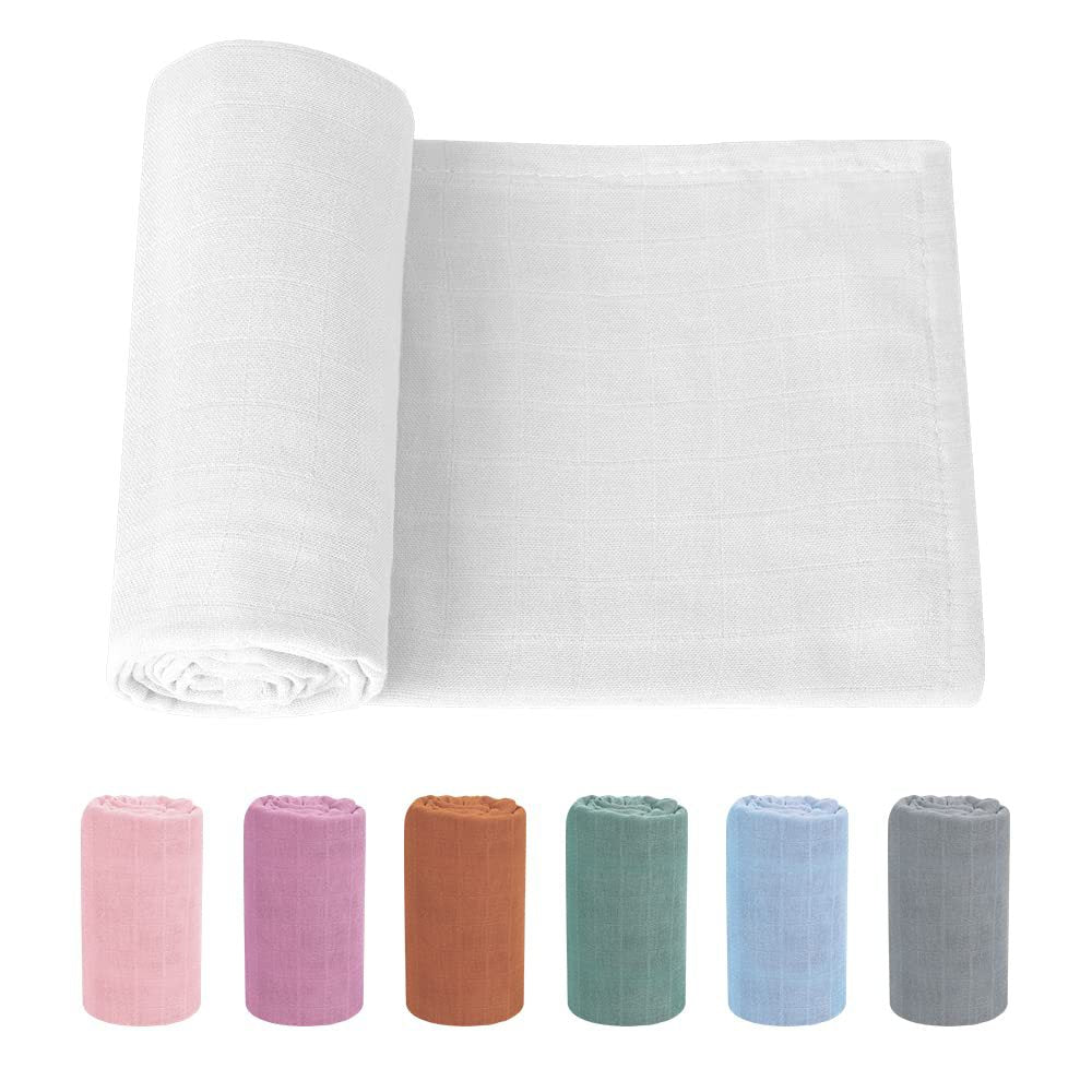 Breathable Organic Cotton Multi-Use Swaddle Blanket kalsten