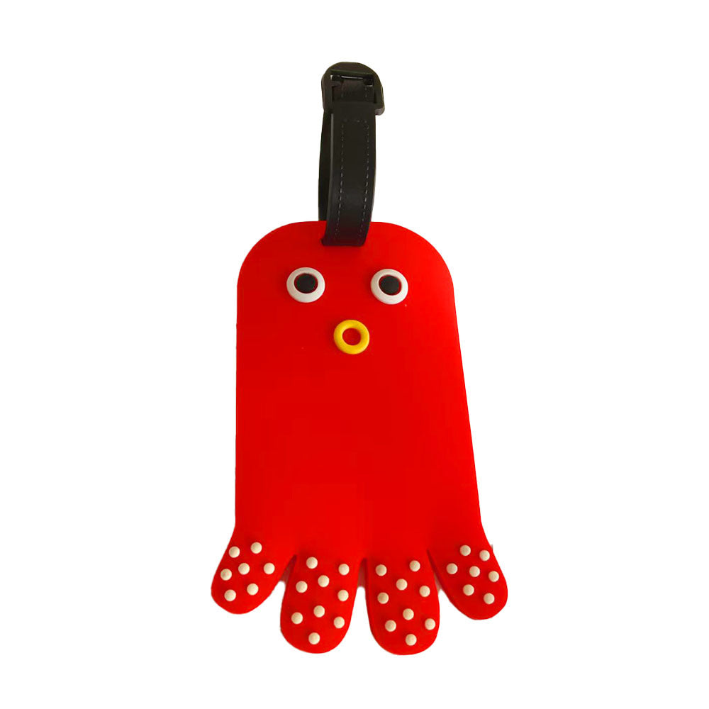 Unisex luggage tag in fruity lemon design Kalsten