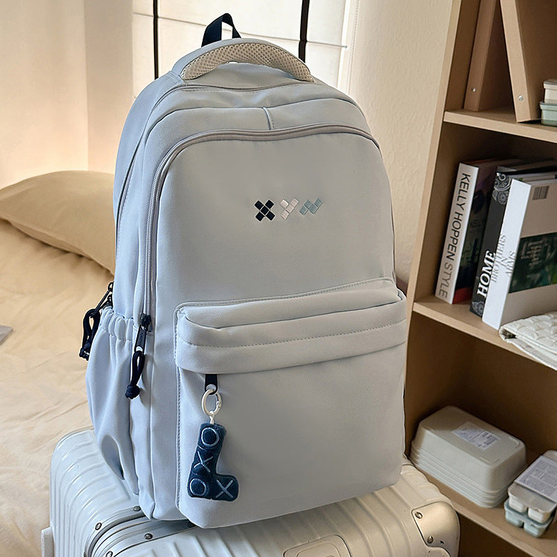 Playful Multi-Compartment School Backpack