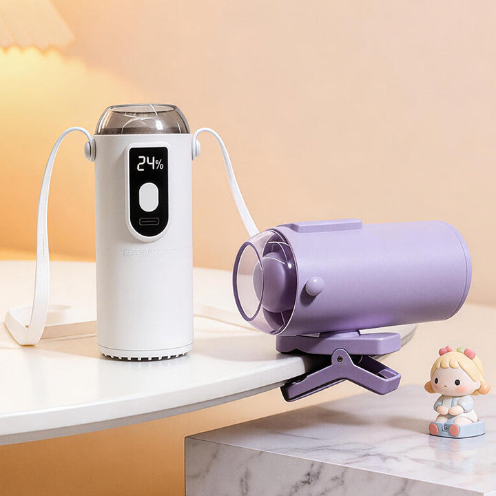 Ladies Portable USB Humidifier Fan Kalsten