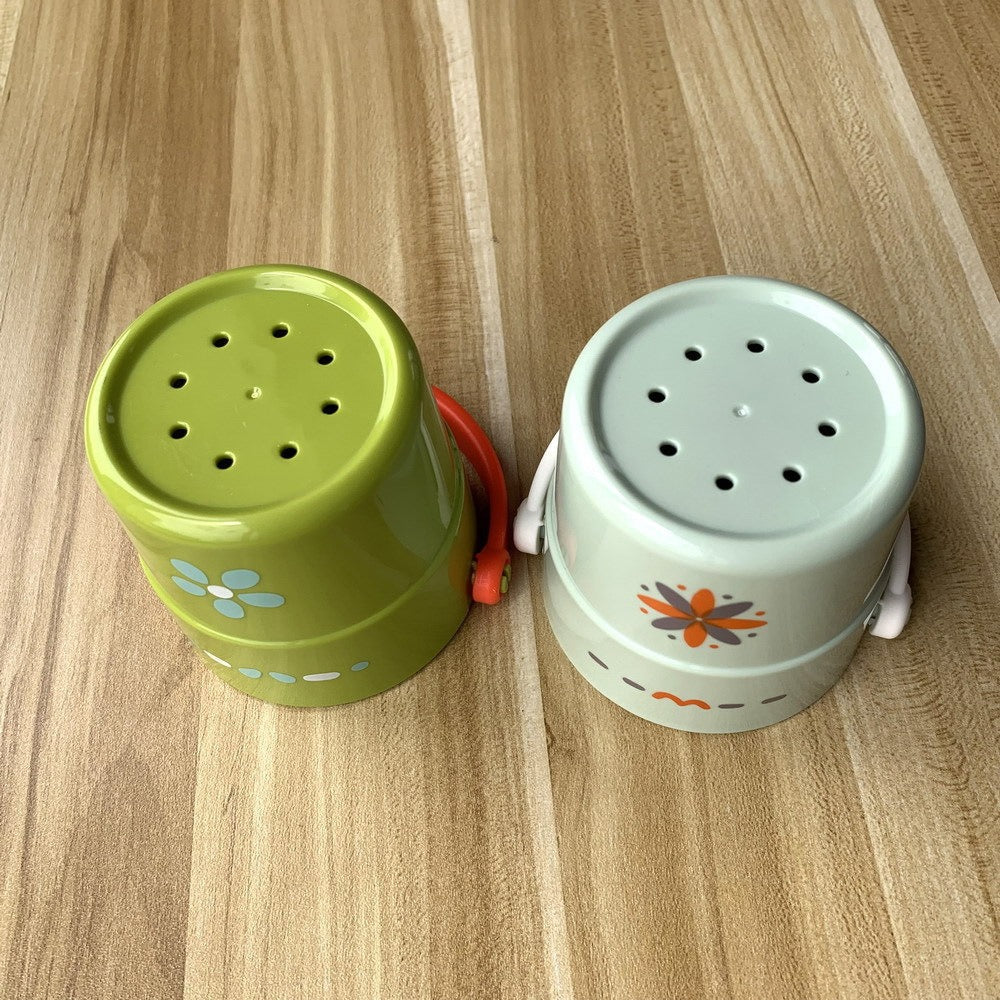 Unisex colorful storage bucket with ergonomic handle Kalsten
