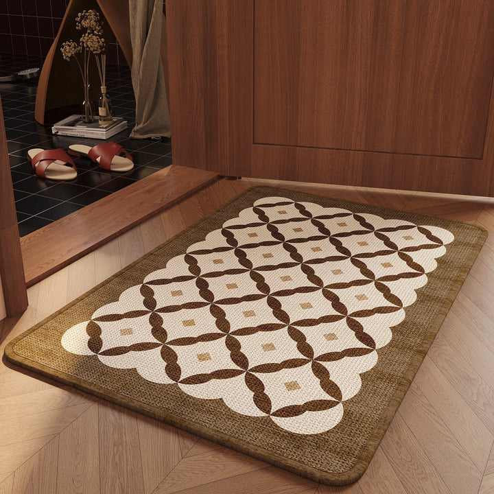 Geometric Pattern Decorative Entryway Mat