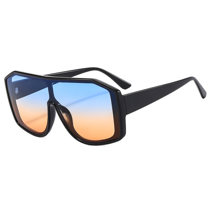Women Fashionable Oversized Sunglasses in Extravagant Animal Print Design Kalsten