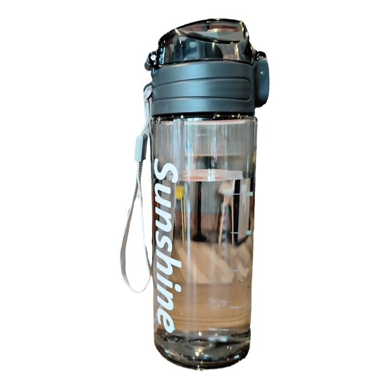 Women Transparent Water Bottle with Ergonomic Lid Kalsten