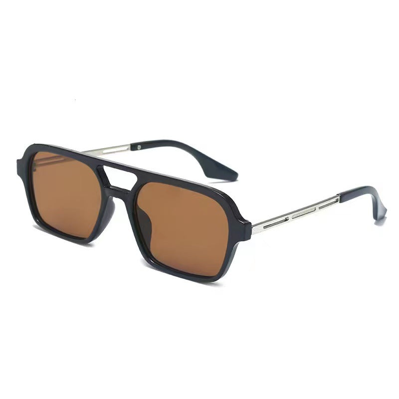 Women's Designer Sunglasses with Elegant Transparent Frame and Yellow Lenses Kalsten