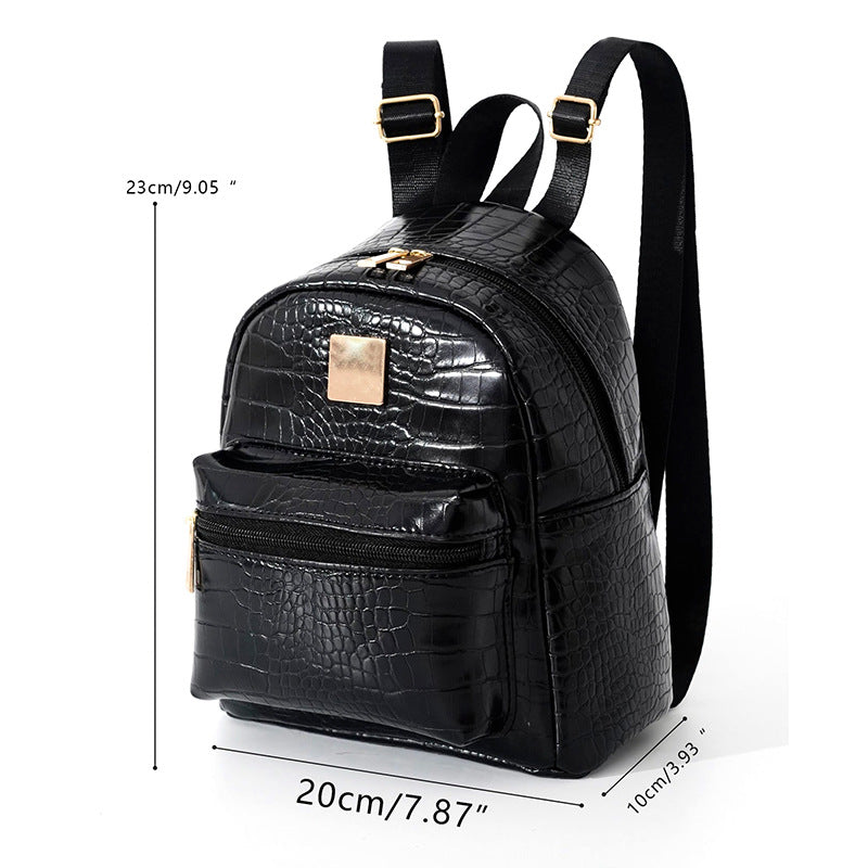 Backpack in Elegant Crocodile Look Kalsten