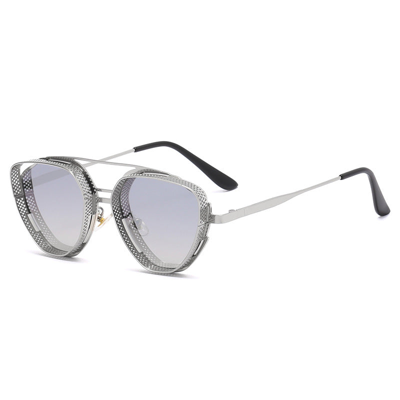Ladies extravagant sunglasses in modern polygon design Kalsten