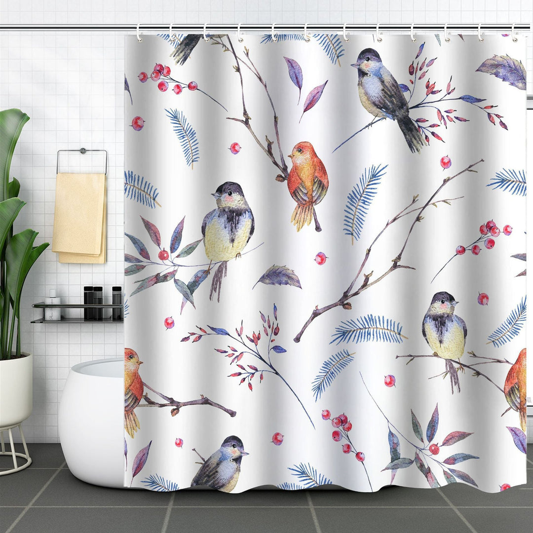 Nature-Inspired Shower Curtain Kalsten