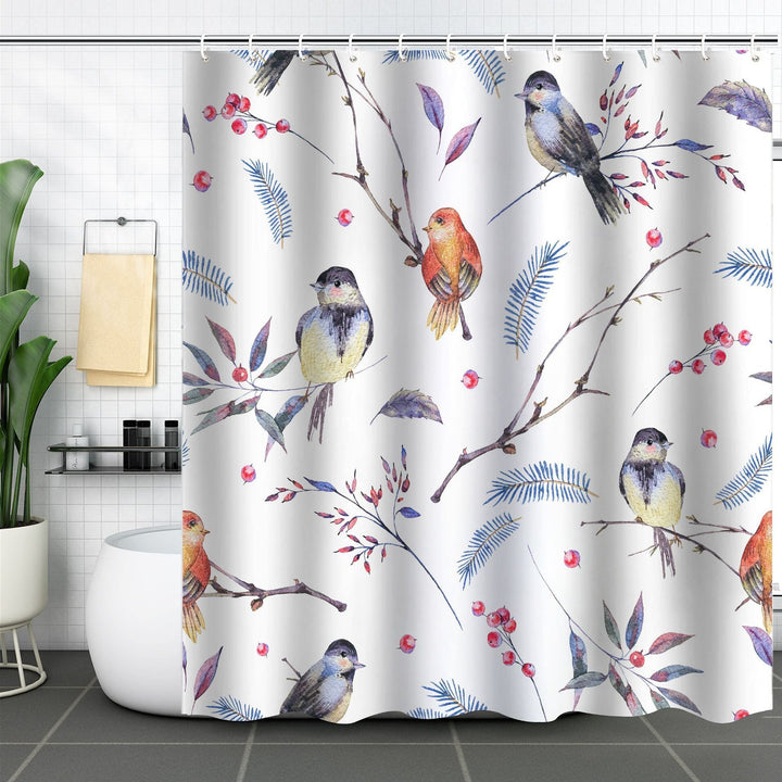 Nature-Inspired Shower Curtain Kalsten