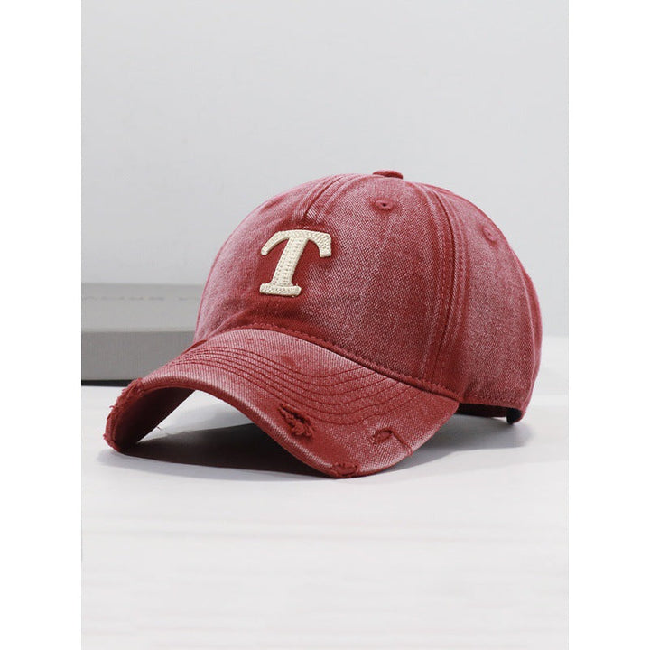 Men's Distressed Denim Cap Kalsten