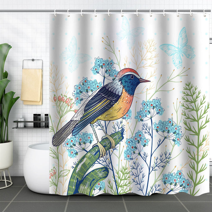 Nature-Inspired Shower Curtain Kalsten
