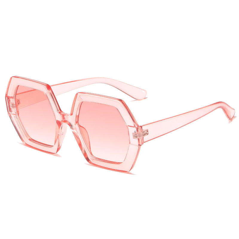 Ladies hexagonal sunglasses with comfortable frame Kalsten