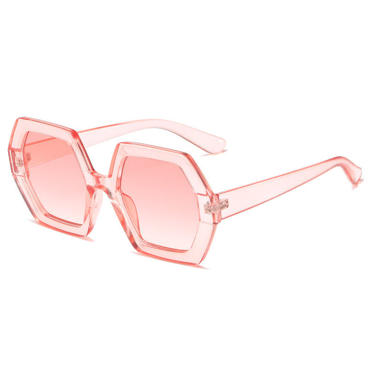 Ladies hexagonal sunglasses with comfortable frame Kalsten