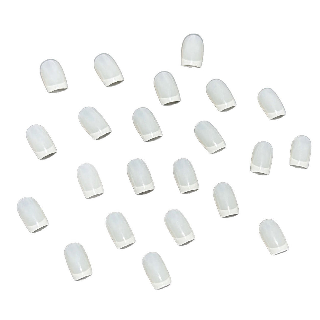 Elegant French Tip Press-On Nail Set Kalsten