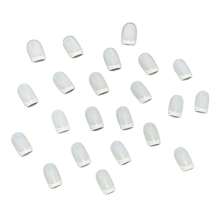 Elegant French Tip Press-On Nail Set Kalsten