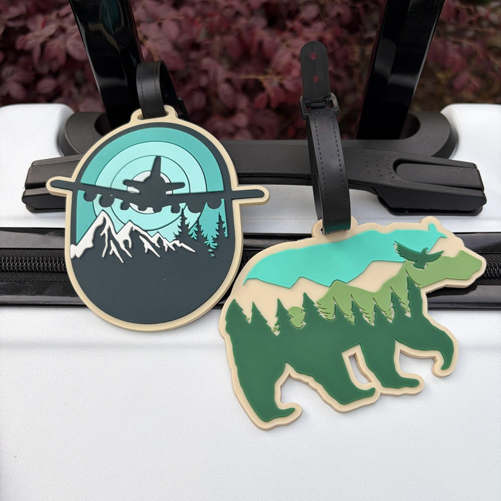 Bear-Shaped Travel Luggage Tag Kalsten