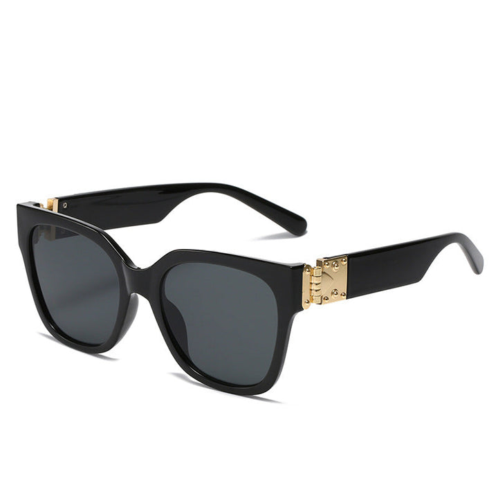 Women's elegant oversized sunglasses with luxurious metal accent Kalsten