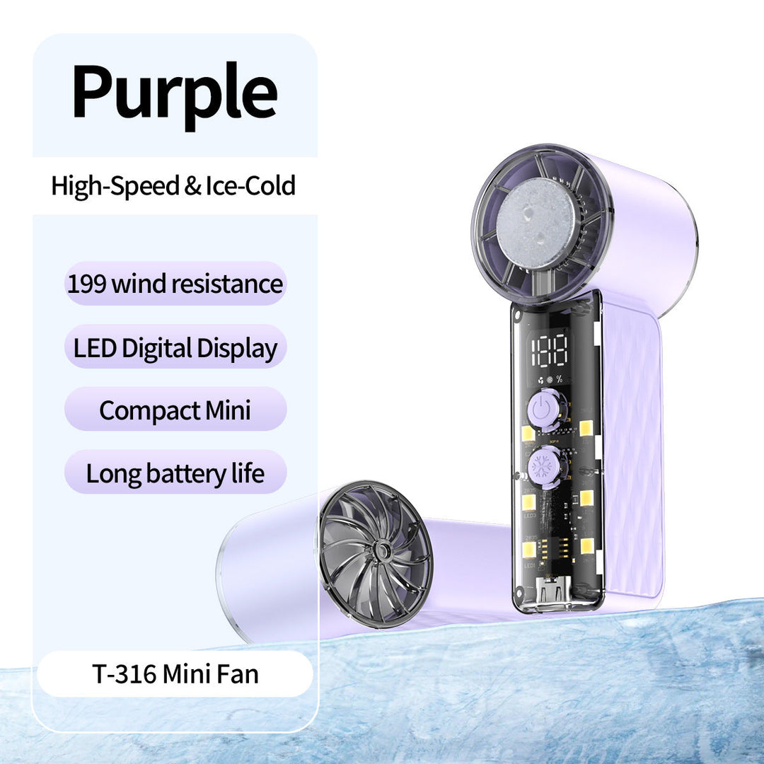 Unisex High-Performance Rechargeable Desktop Fan Kalsten