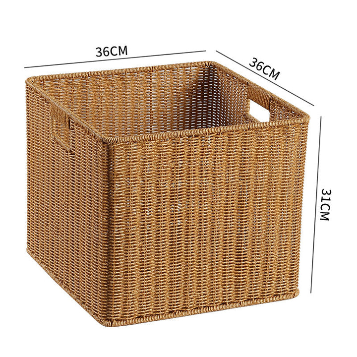 Premium Handwoven Square Storage Basket Kalsten