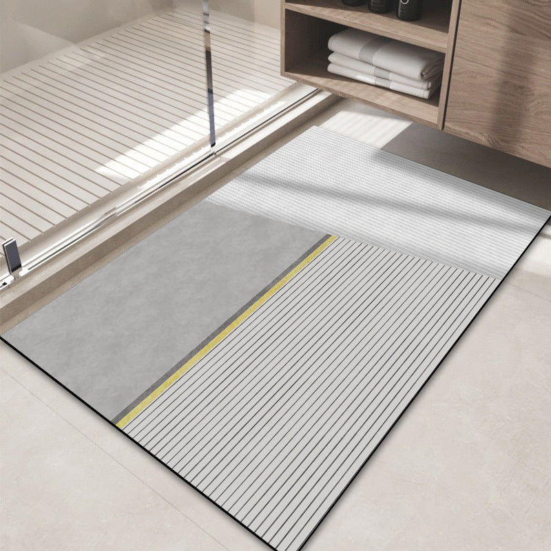 Modern Abstract Decorative Bath Mat