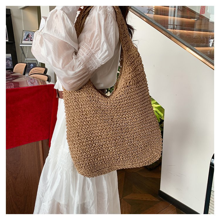 Hand-knotted macramé tote bag Kalsten
