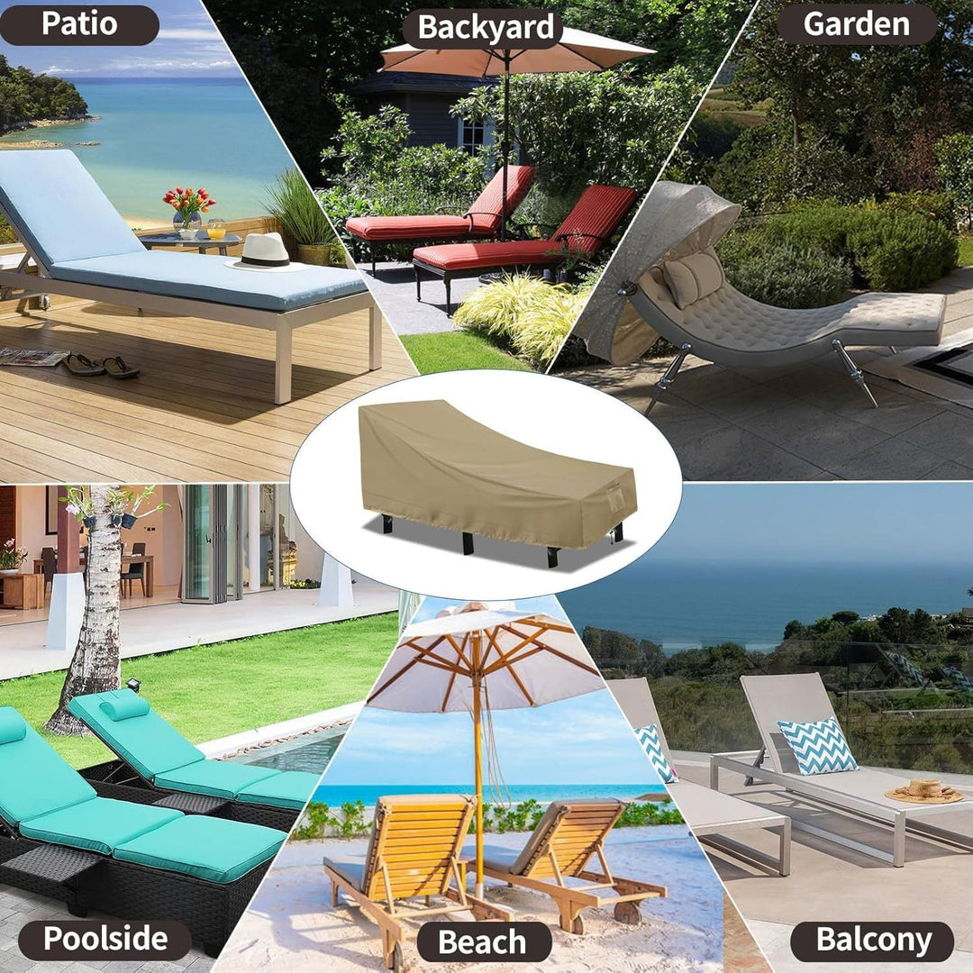 Durable protective cover for sun loungers Kalsten