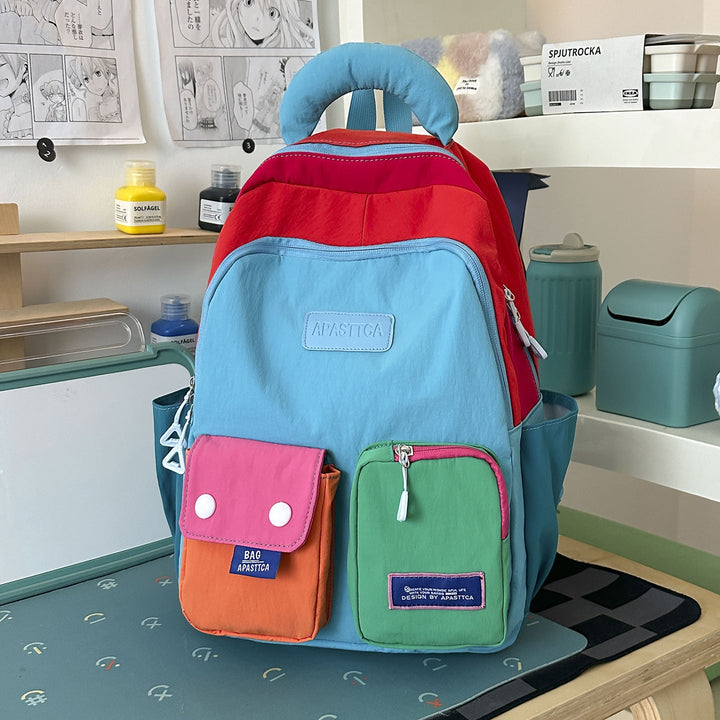 Fun and Functional Multi-Pocket School Backpack