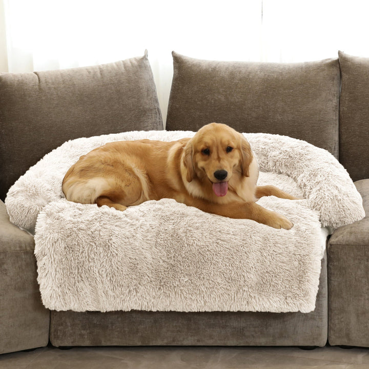 Luxury Faux Fur  Lounger   Dog Bed