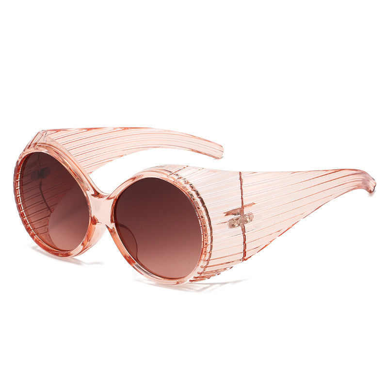 Women's extravagant sunglasses with unique wave design Kalsten