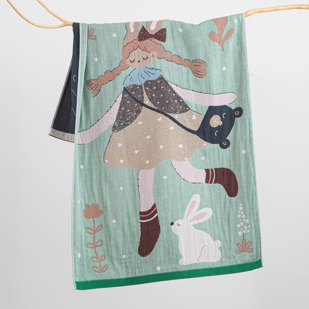 Women's cuddly cloth with processed bear motif Kalsten