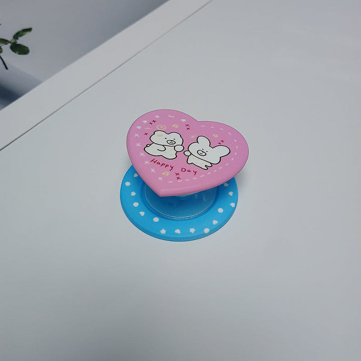 Heart-Shaped Character Phone Grip Kalsten