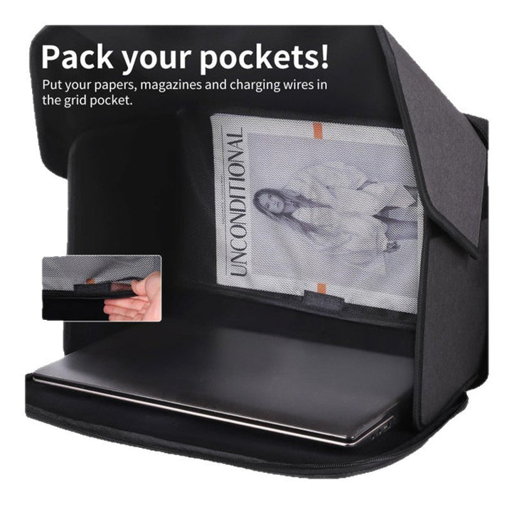 Laptop protection box with removable privacy screen Kalsten