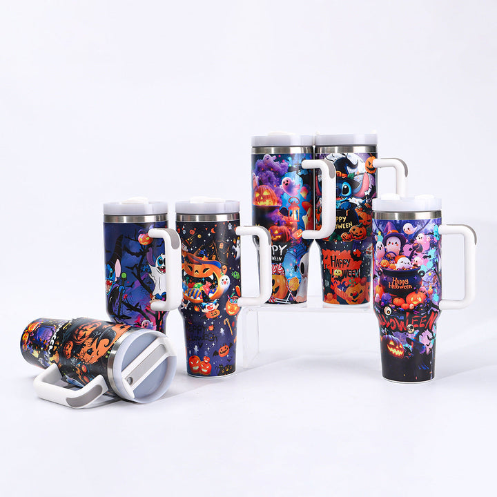Women's Insulated Mug with Halloween Motif Kalsten