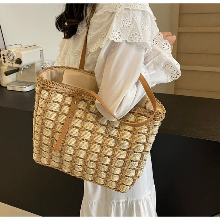 Handwoven basket bag Kalsten