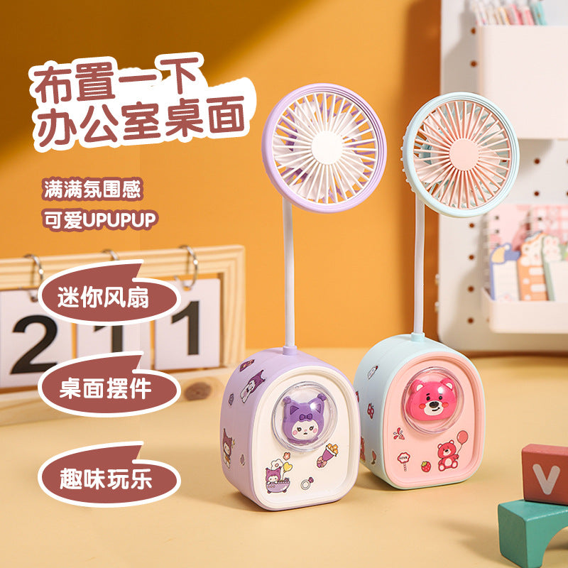Portable Mini Desk Fan with Adjustable Speed Kalsten