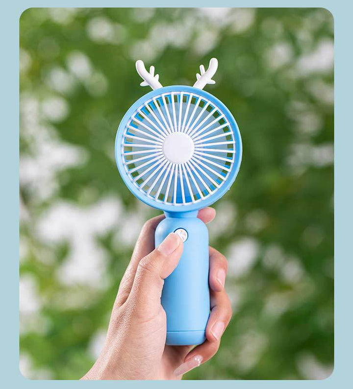 Ladies Portable Mini Hand Fan with Cute Design Kalsten
