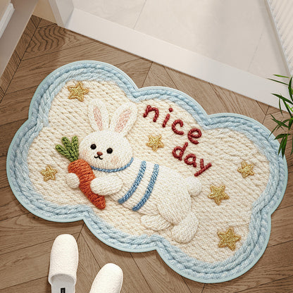 Cute Cat-Themed Decorative Bath Mat Acalora