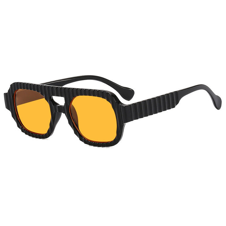 Women's geometric sunglasses with sophisticated structural design Kalsten
