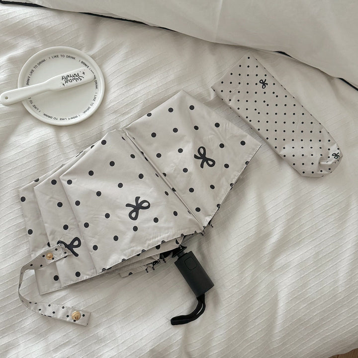 Ladies compact umbrella with stylish polka dot design Kalsten