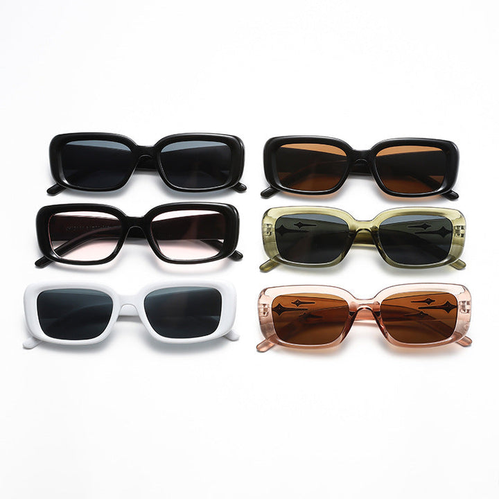Women stylish sunglasses in trendy retro design Kalsten