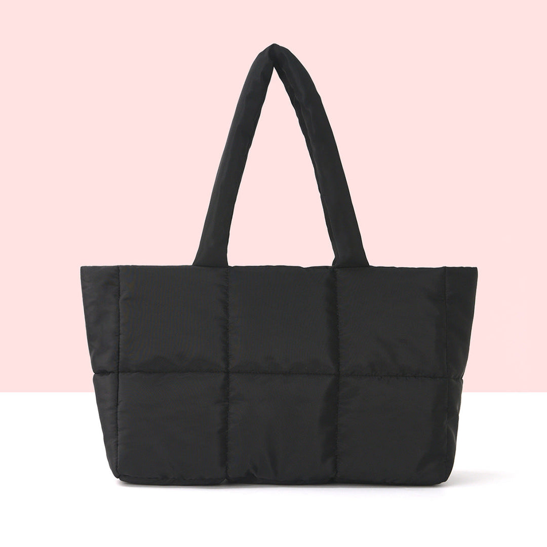 Padded carrying bag with modern quilted design Kalsten